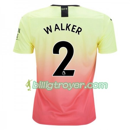 Billige Fotballdrakter Manchester City Walker 2 Tredjedraktsett 2019/20 Kortermet